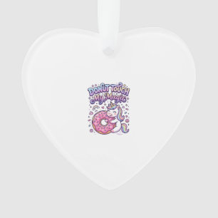 Autocollant idée cadeau magique Licorne Donut Ne T