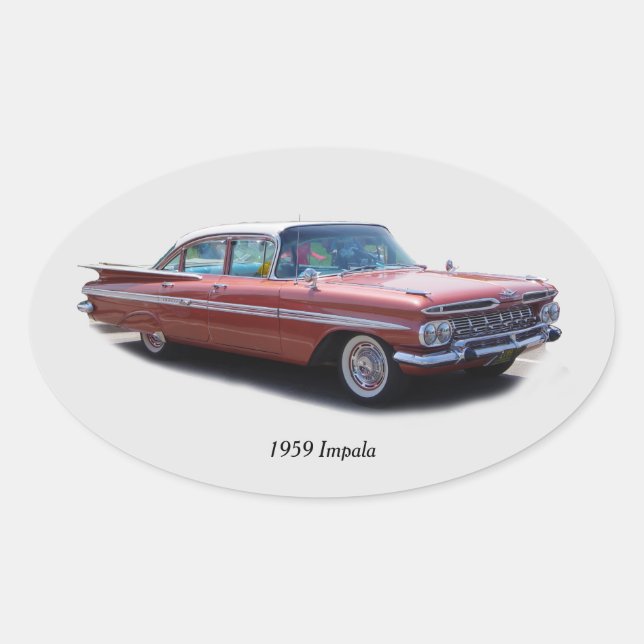 Autocollant Impala 1959 (Devant)