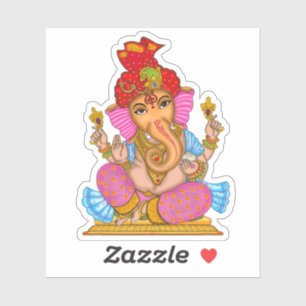 Autocollant Imperméable Brillant Seigneur Ganesha
