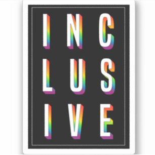 AUTOCOLLANT INCLUSIF