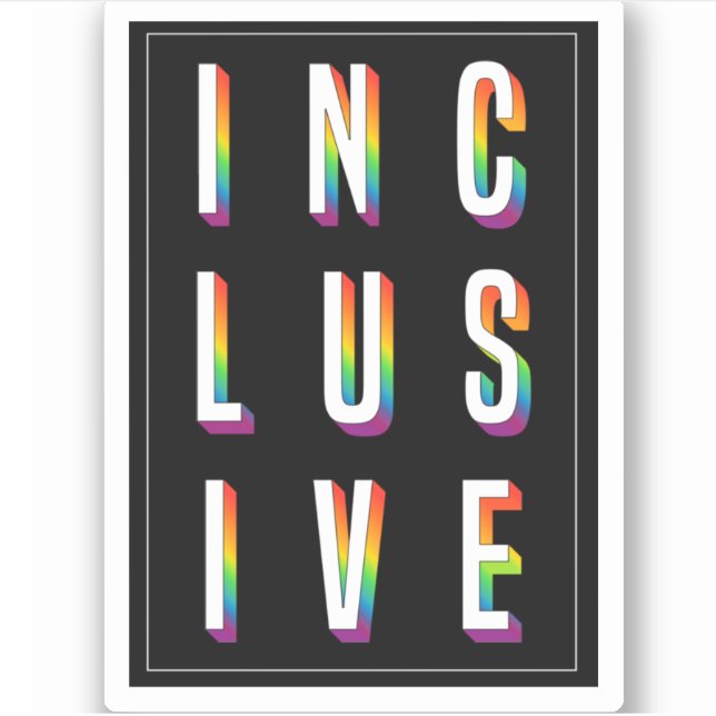 AUTOCOLLANT INCLUSIF (Devant)