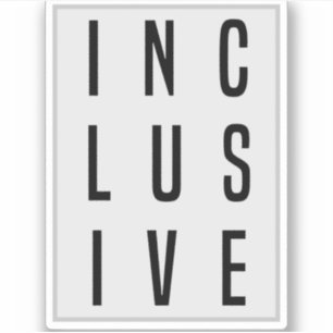 AUTOCOLLANT INCLUSIF
