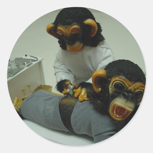 Autocollant infirmière (Devant)