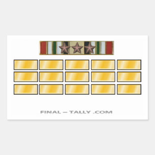 Autocollant Irak 15 mois avec l'étoile de 3
