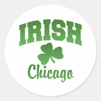 Autocollant irlandais de Chicago