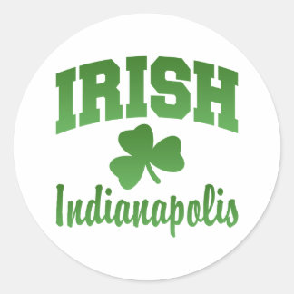 Autocollant irlandais d'Indianapolis