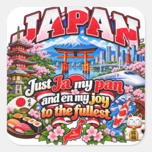 Autocollant Japon
