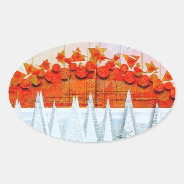 Autocollant JESSICA ANNE FRANK "HIVER" (Devant)