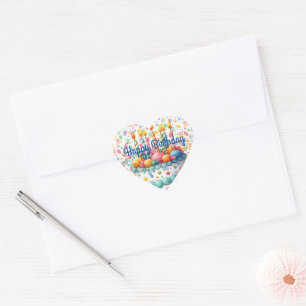 Autocollant Joyeux Anniversaire
