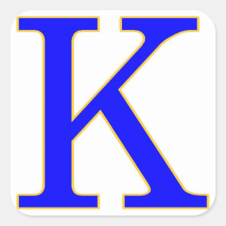 Autocollant K