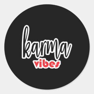 Autocollant Karma Vibes