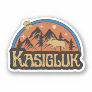 Autocollant Kasigluk, Alaska