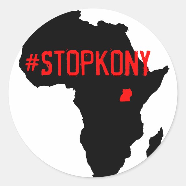 Autocollant Kony 2012 (Devant)