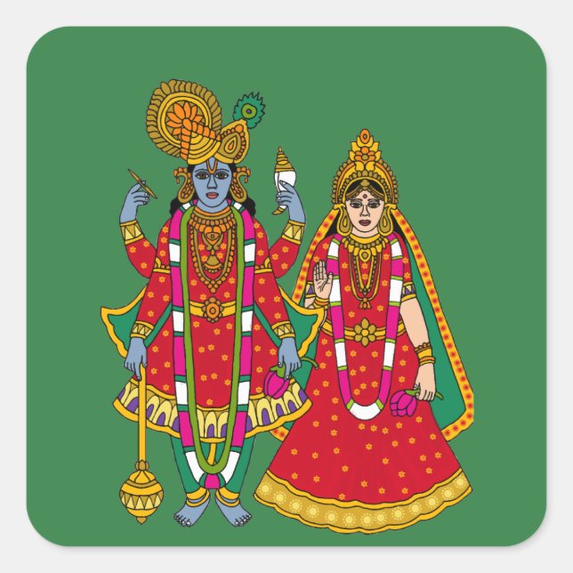Autocollant Lakshmi Narayan (Devant)