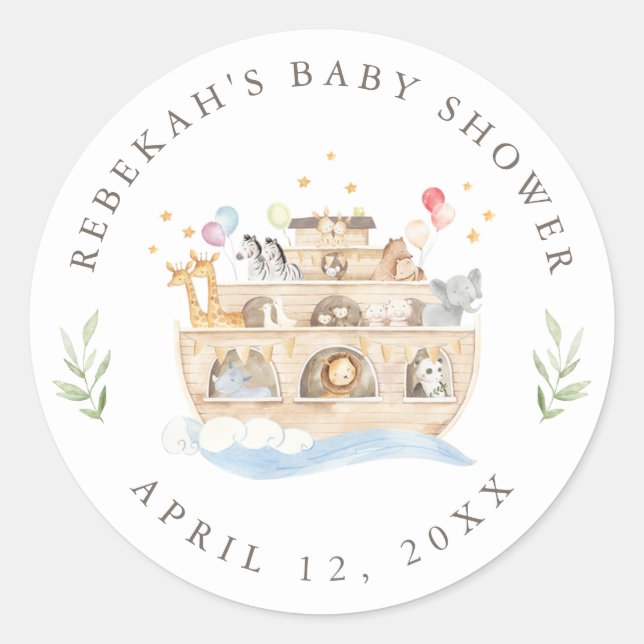 Autocollant L'Arche de Noé (Devant)