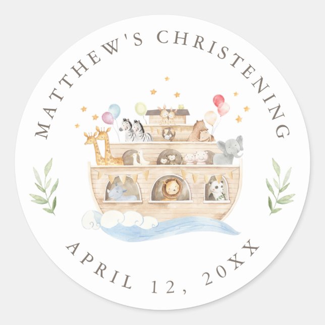 Autocollant L'Arche de Noé (Devant)