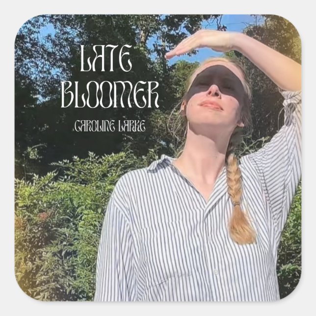 Autocollant Late Bloomer !! (Devant)