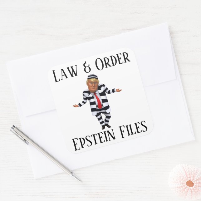 Autocollant Law & Order (Enveloppe)