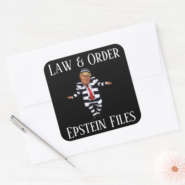 Autocollant Law & Order (Enveloppe)