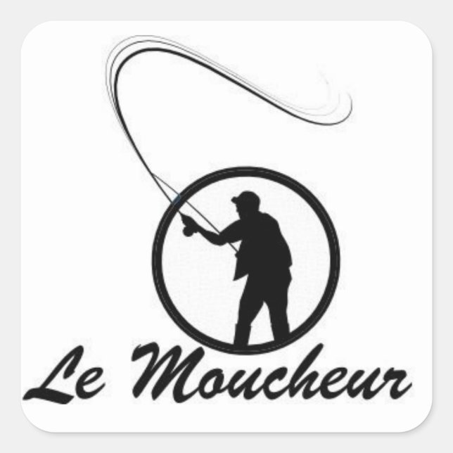Autocollant "Le Moucheur" (Devant)