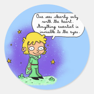 autocollant "Le petit prince"