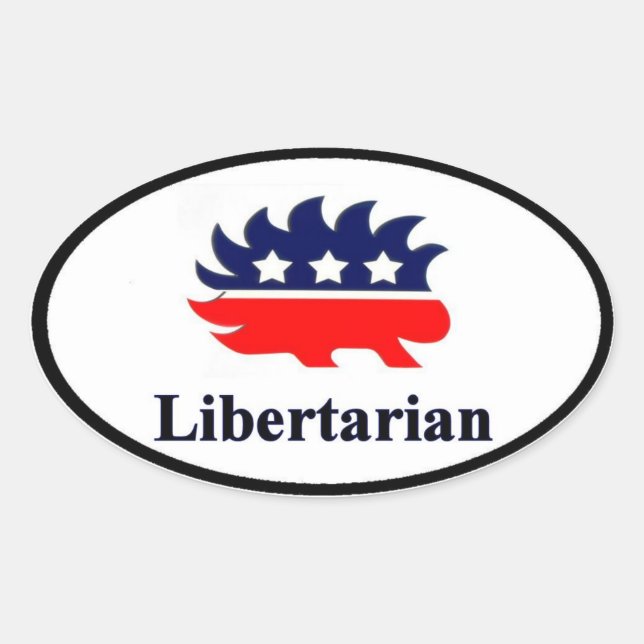 Autocollant libertarien (Devant)