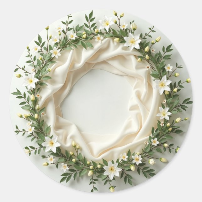 Autocollant Lily Bridal Wreath (Devant)