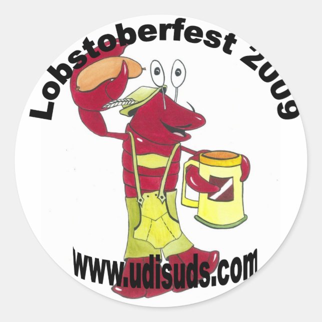 autocollant lobstoberfest (Devant)