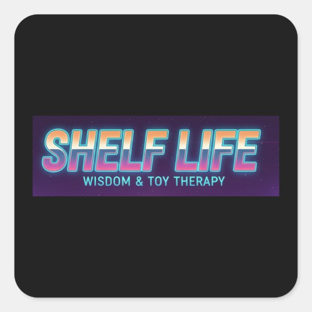Autocollant Logo Shelf Life 2 (Devant)