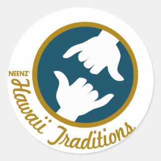 Autocollant Logo Traditions Hawaii