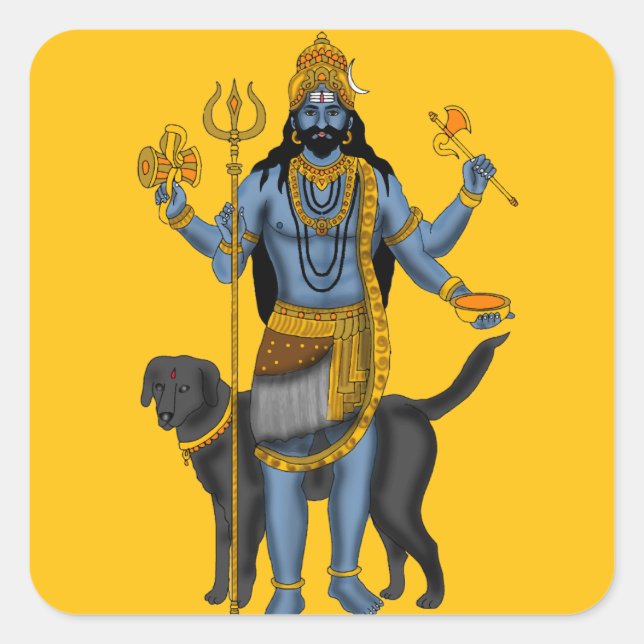 Autocollant Lord Bhairava (Devant)
