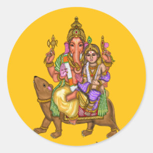 Autocollant Lord Ganesha