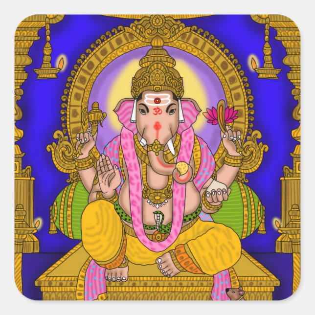 Autocollant Lord Ganesha (Devant)