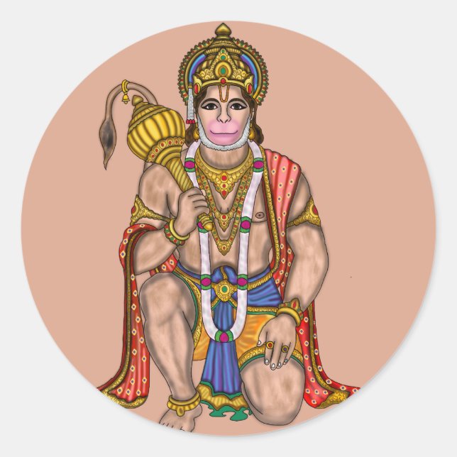 Autocollant Lord Hanuman (Devant)
