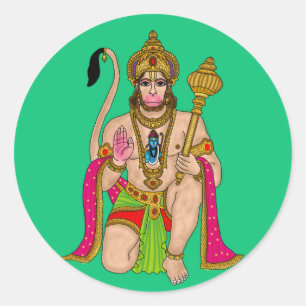 Autocollant Lord Hanuman