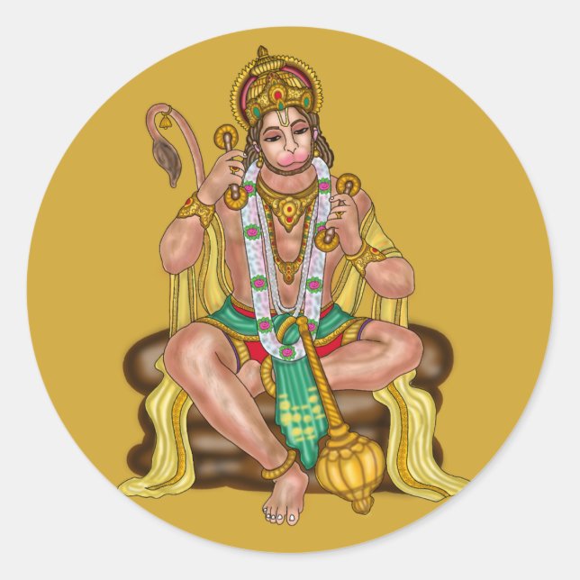 Autocollant Lord Hanuman (Devant)