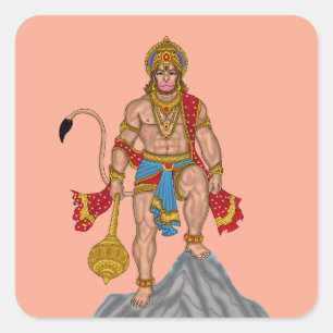 Autocollant Lord Hanuman