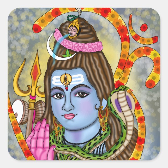 Autocollant Lord Shiva (Devant)