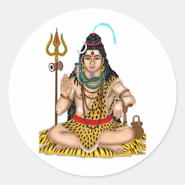 Autocollant Lord Shiva (Devant)