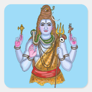 Autocollant Lord Shiva