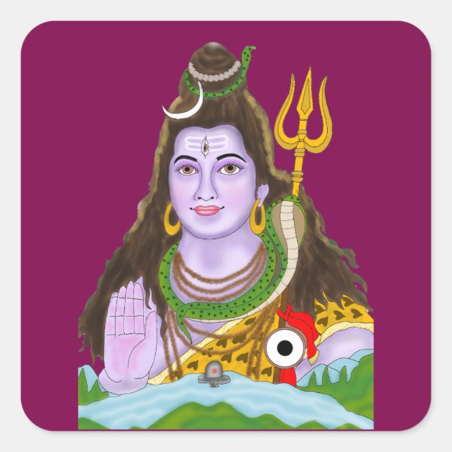 Autocollant Lord Shiva (Devant)