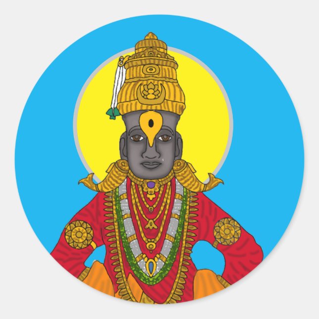 Autocollant Lord Vitthal (Devant)