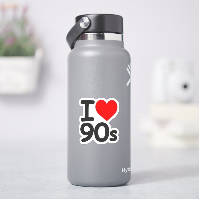 Autocollant Love 90s (HydroFlask)