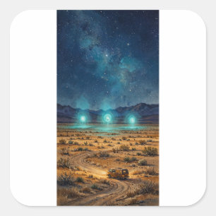 Autocollant Lumières de Marfa