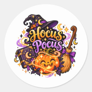 Autocollant Magique Sorcellerie Halloween