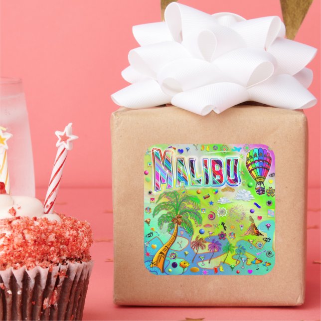Autocollant Malibu Timeless Melody (Fête)