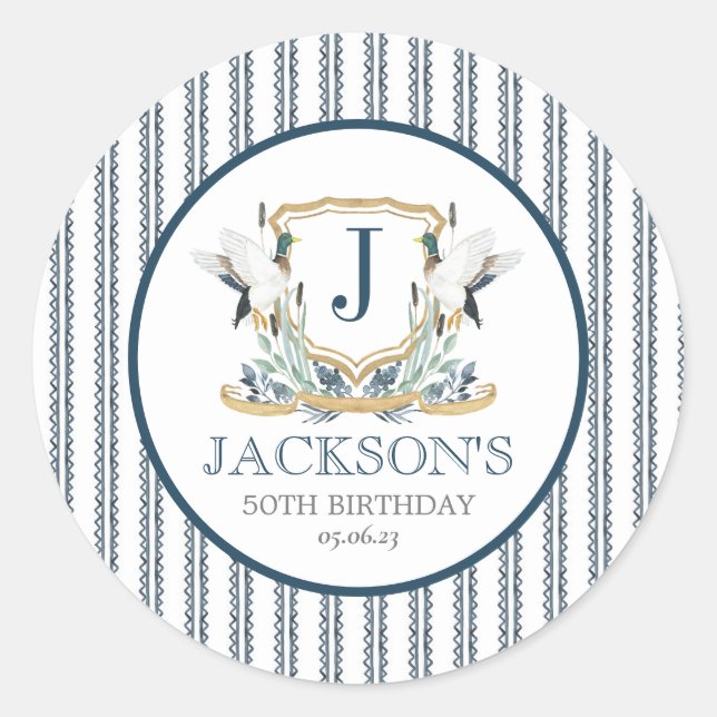 Autocollant Mallard Duck, autocollant Mallard Part (Devant)