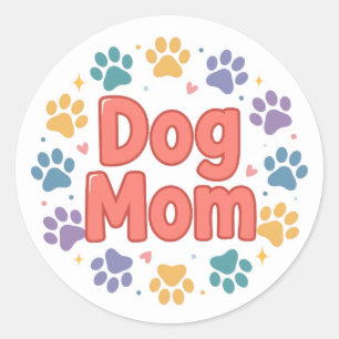 Autocollant Maman de Chien