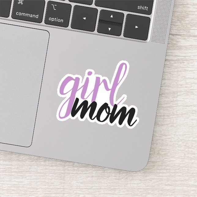 Autocollant Maman de fille (Détail)