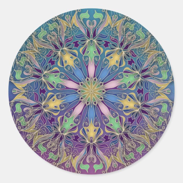 Autocollant Mandala (Devant)